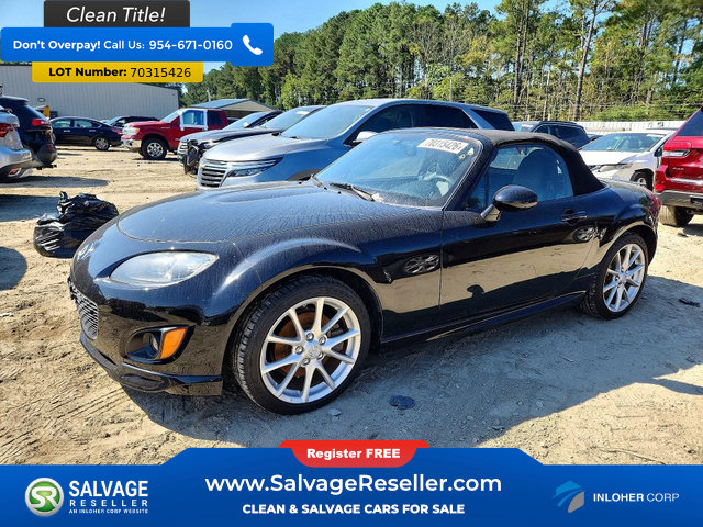 Used 2009 MAZDA MX-5 Miata Grand Touring w/ Premium Pkg RWD image 1