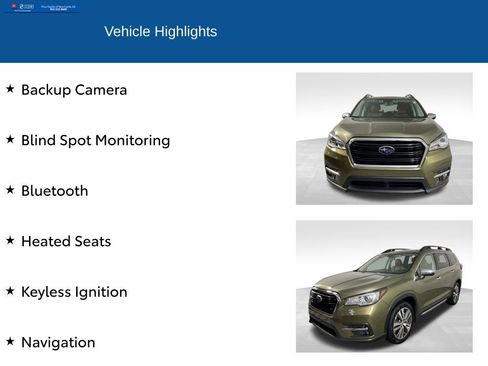 Used 2022 Subaru Ascent Touring AWD/4WD image 2
