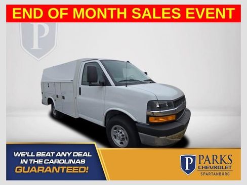 New 2025 Chevrolet Express 3500 w/ Power Convenience Package RWD image 1