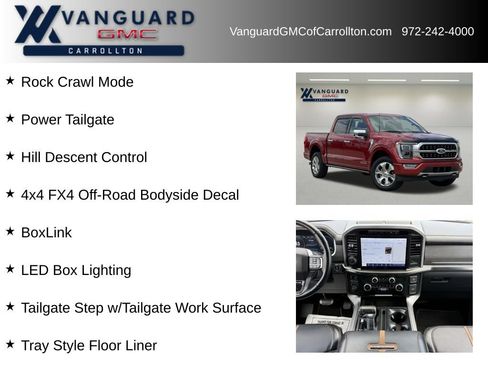 Used 2023 Ford F150 Platinum w/ Equipment Group 701A High AWD/4WD image 12