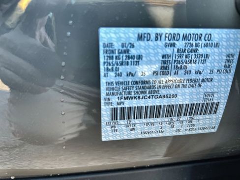 New 2026 Ford Explorer Tremor w/ Tremor Ultimate Package image 30