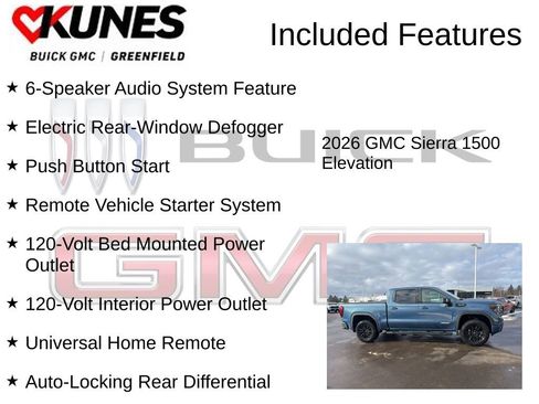 New 2026 GMC Sierra 1500 Elevation w/ Elevation Premium Package AWD/4WD image 4