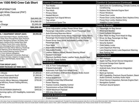Used 2025 RAM 1500 RHO w/ RHO Level 1 Equipment Group AWD/4WD image 5