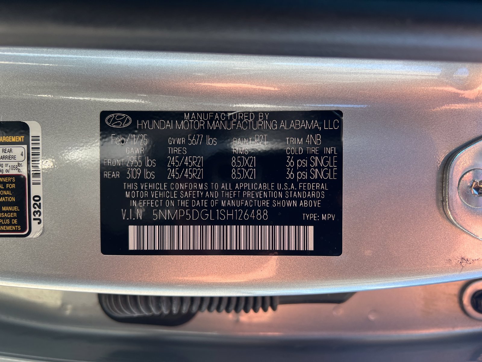 Certified 2025 Hyundai Santa Fe Calligraphy AWD/4WD image 35