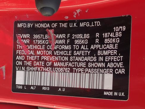 Used 2020 Honda Civic Sport image 35