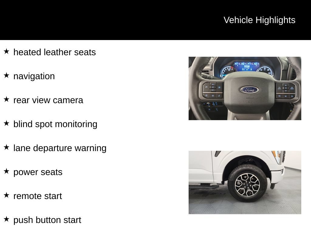 Used 2023 Ford F150 XLT w/ Equipment Group 302A High AWD/4WD image 10