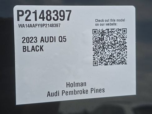 Certified 2023 Audi Q5 2.0T Premium w/ Convenience Package AWD/4WD image 30