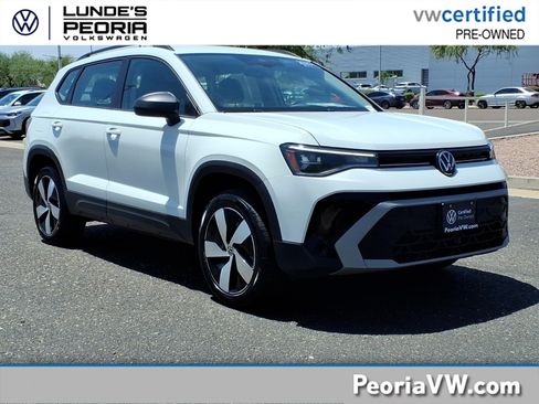 Certified 2025 Volkswagen Taos S AWD/4WD image 1