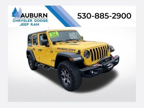 Used 2021 Jeep Wrangler Unlimited Rubicon AWD/4WD image 1