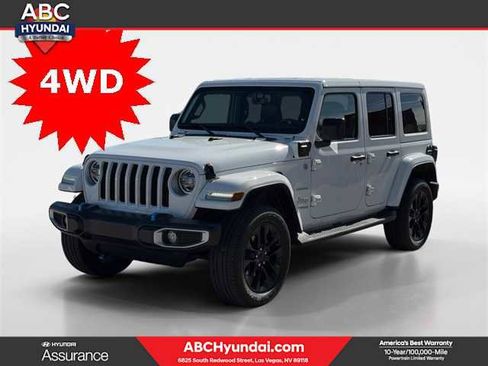 Used 2022 Jeep Wrangler Unlimited Sahara image 1