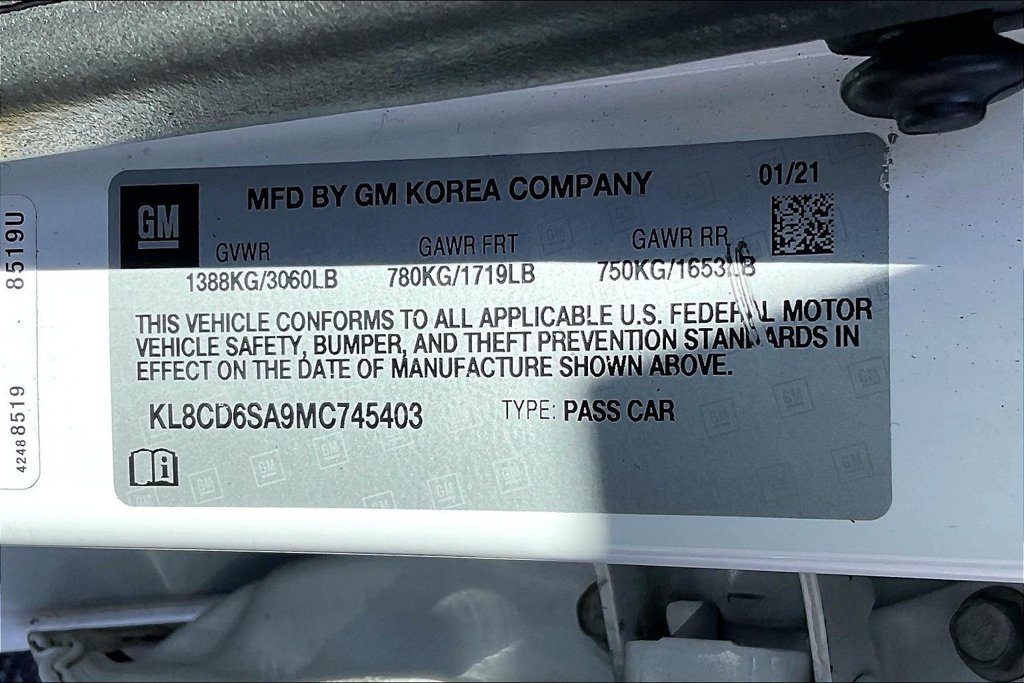 Used 2021 Chevrolet Spark LT FWD image 37