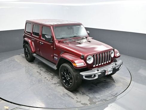 Used 2021 Jeep Wrangler Unlimited Sahara 4xe w/ Cold Weather Group image 37