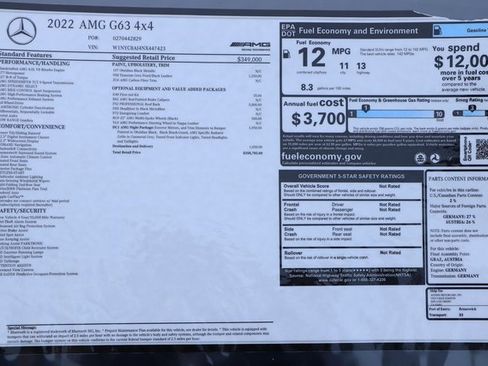 New 2022 Mercedes-Benz G 63 AMG Squared image 40