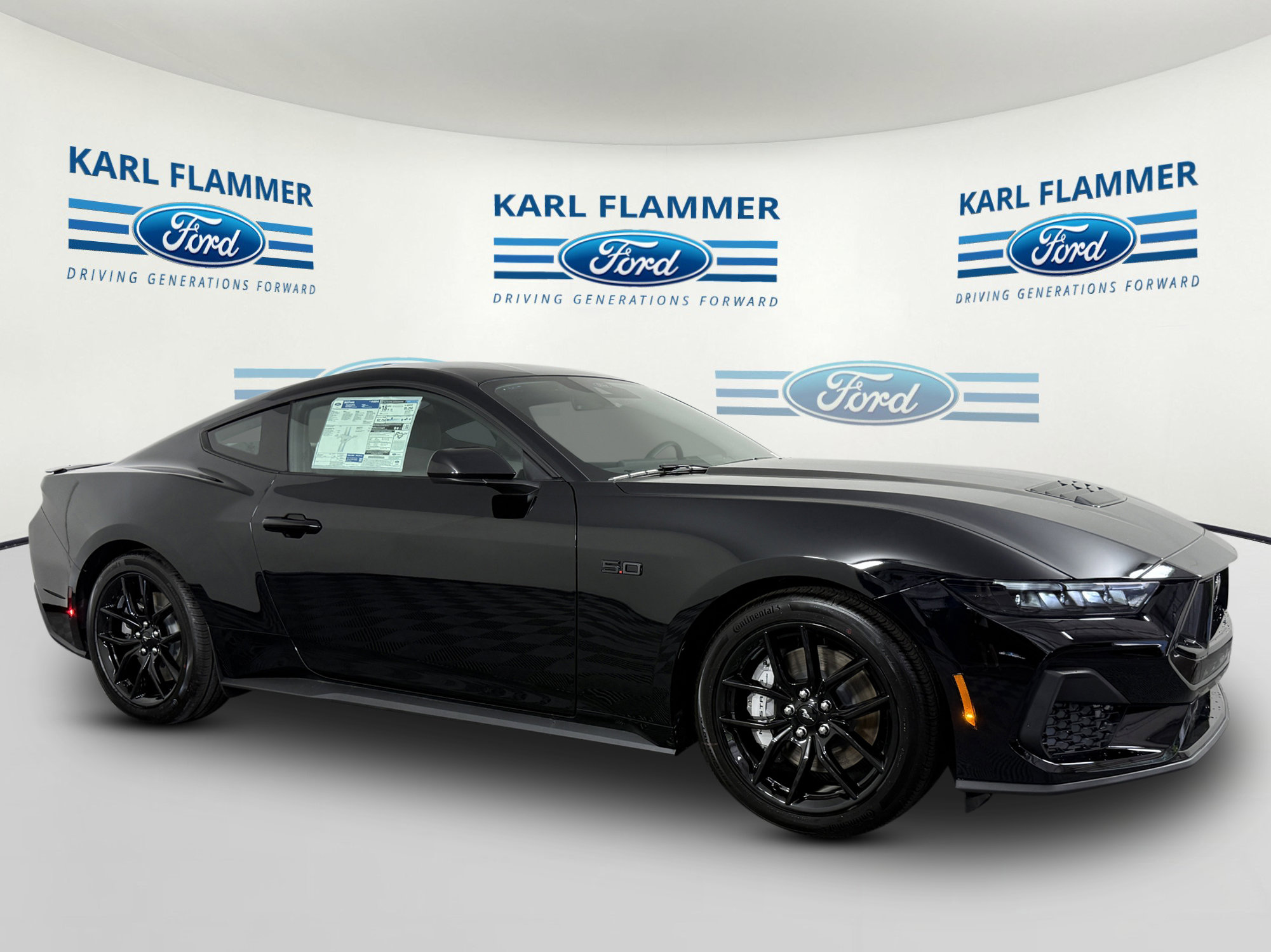 New 2026 Ford Mustang GT Premium w/ Mustang Nite Pony Package RWD image 1