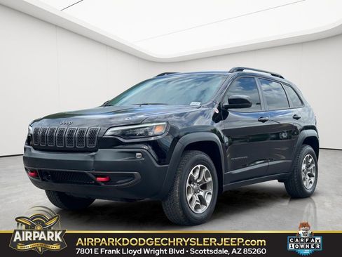 Used 2022 Jeep Cherokee Trailhawk AWD/4WD image 1