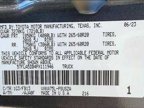 Used 2023 Toyota Tundra SR5 image 35