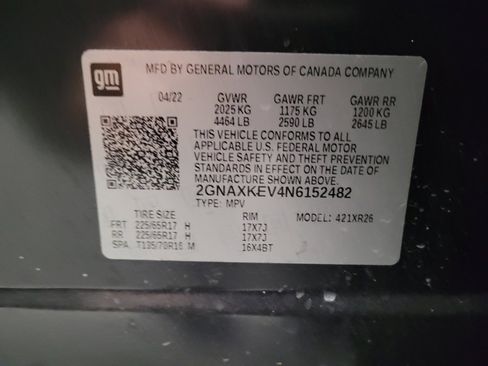 Used 2022 Chevrolet Equinox LT FWD image 33