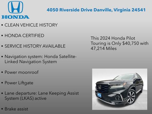 Used 2024 Honda Pilot Touring image 7