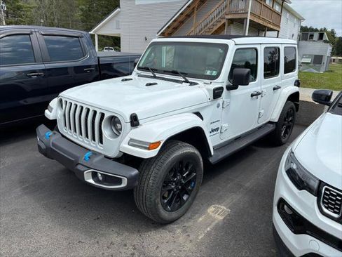 Certified 2023 Jeep Wrangler Unlimited Sahara w/ Cold Weather Group AWD/4WD image 1