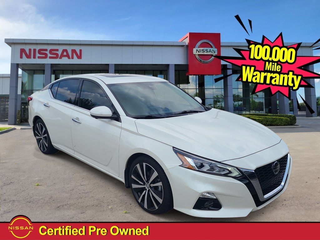 Certified 2020 Nissan Altima 2.5 Platinum FWD image 1
