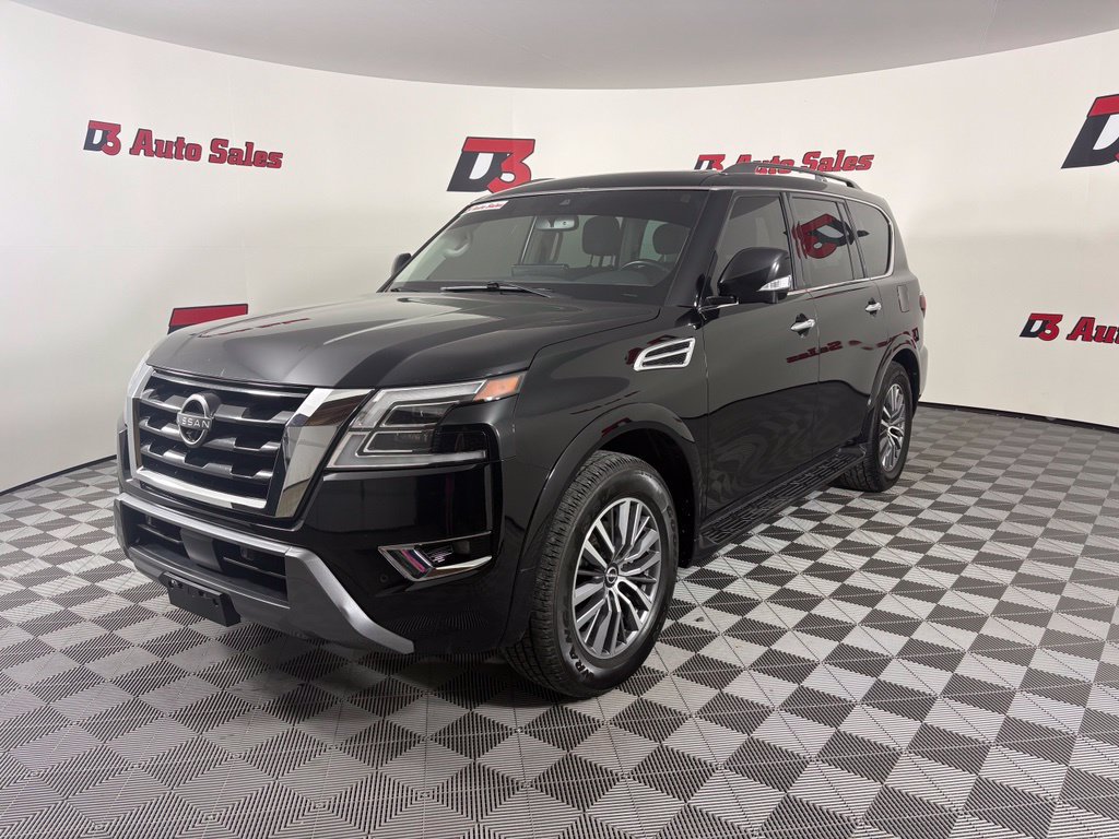 Used 2023 Nissan Armada SL w/ Captain's Chairs Package AWD/4WD image 3