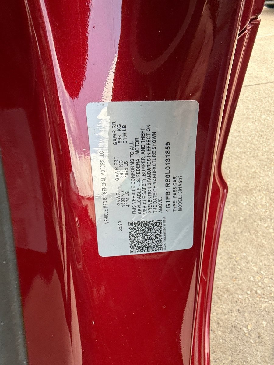 Used 2020 Chevrolet Camaro LT RWD image 20