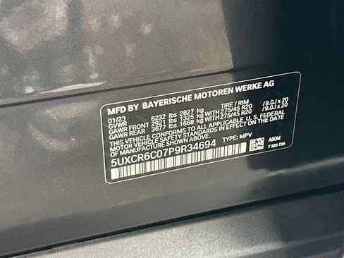 Certified 2023 BMW X5 xDrive40i w/ Parking Assistance Package AWD/4WD image 35