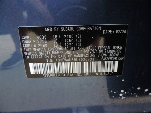 Used 2020 Subaru Legacy Limited image 11