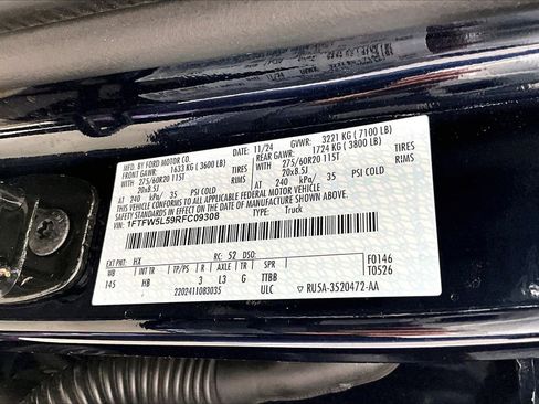 Used 2024 Ford F150 Lariat w/ FX4 Off-Road Package AWD/4WD image 33