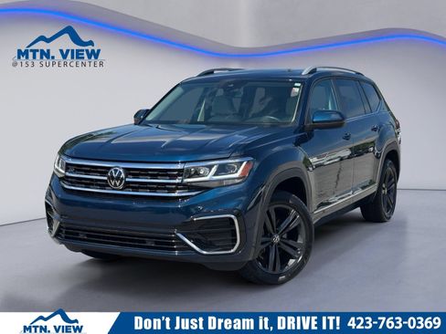 Used 2022 Volkswagen Atlas SEL R-Line AWD/4WD image 1
