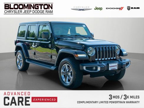 Used 2019 Jeep Wrangler Unlimited Sahara AWD/4WD image 1