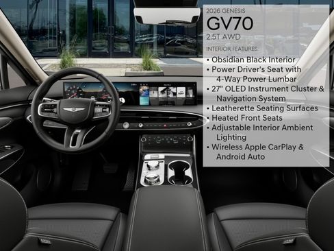 New 2026 Genesis GV70 2.5T AWD/4WD image 15