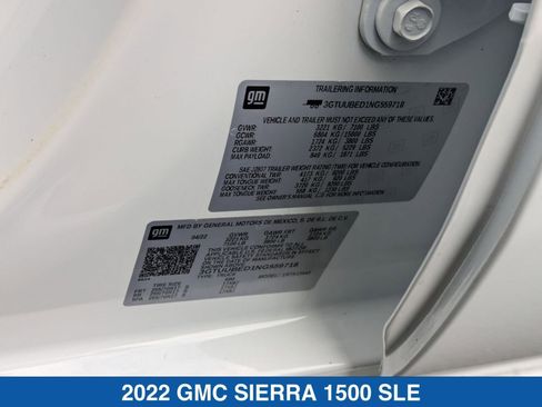 Used 2022 GMC Sierra 1500 SLE image 39