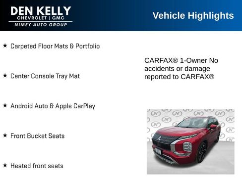 Used 2022 Mitsubishi Outlander SEL AWD/4WD image 15