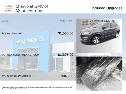 Used 2018 Jeep Compass Latitude w/ Popular Equipment Group image 6