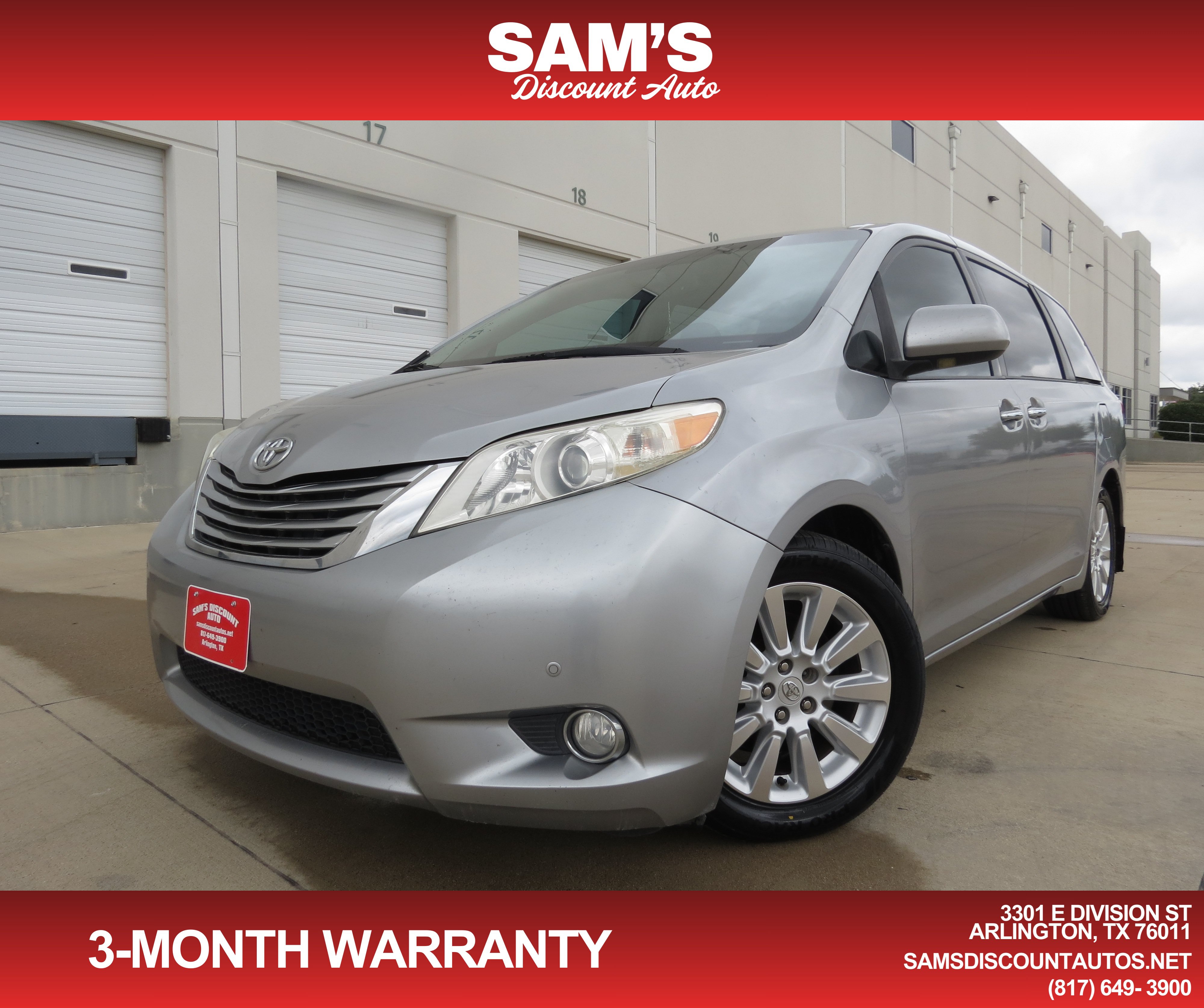 Used 2011 Toyota Sienna Limited w/ Premium Pkg FWD image 1
