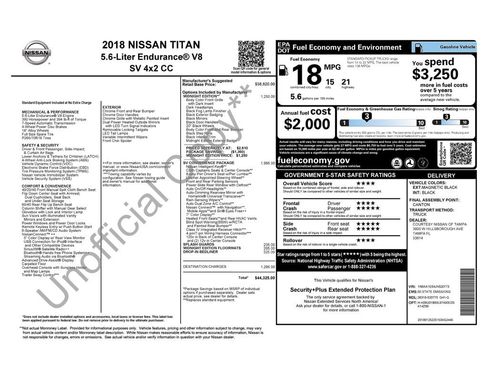 Used 2018 Nissan Titan SV w/ SV Convenience Package image 3