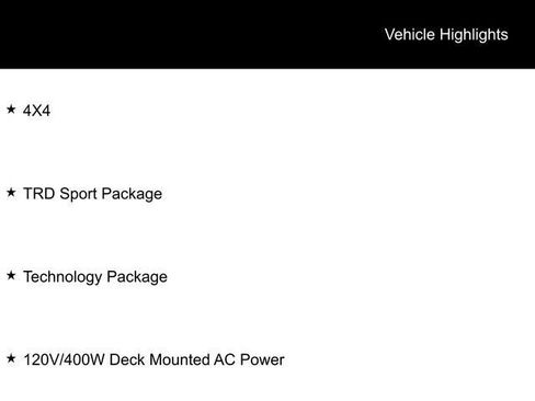 Used 2018 Toyota Tacoma TRD Sport w/ Technology Package image 4