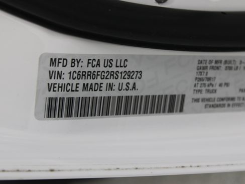 Used 2024 RAM 1500 Tradesman w/ Electronics Group RWD image 38