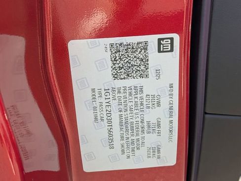 New 2026 Chevrolet Corvette Z06 w/ Stealth Interior Trim Package image 26