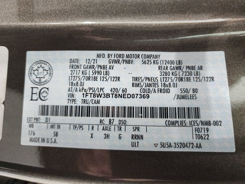 Used 2022 Ford F350 Lariat image 62