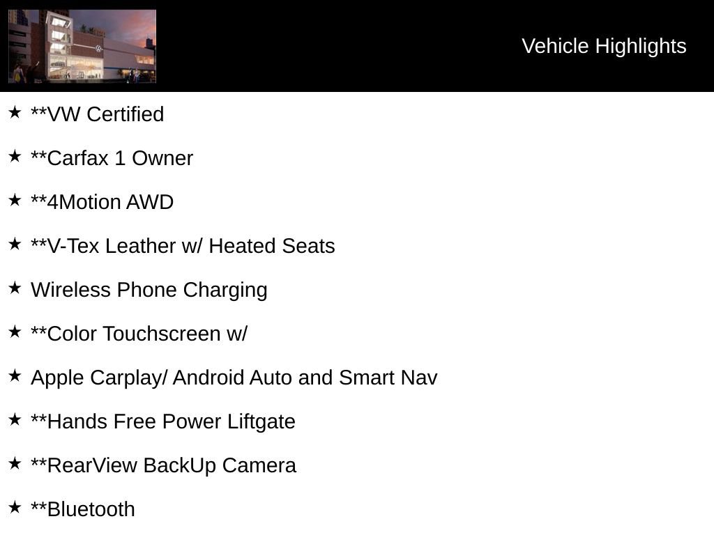 Certified 2023 Volkswagen Atlas Cross Sport SE w/ Panoramic Sunroof Package AWD/4WD image 12