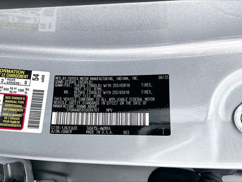 Used 2025 Toyota Grand Highlander AWD image 65