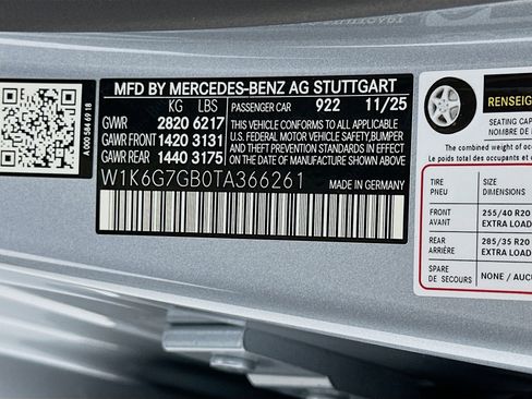New 2026 Mercedes-Benz S 580 4MATIC Sedan image 36