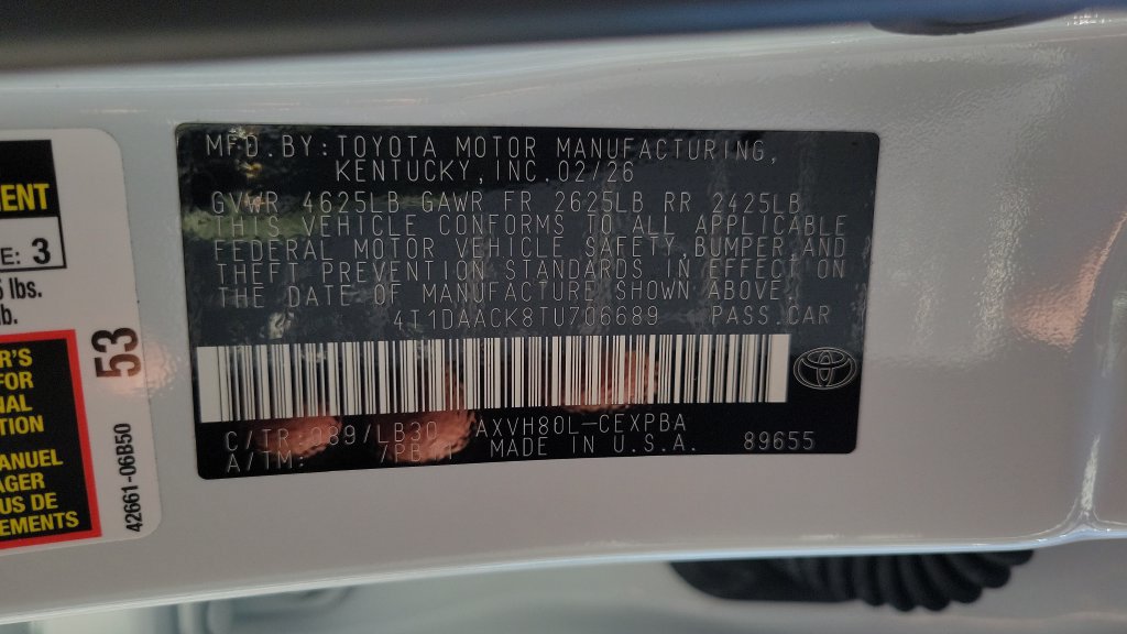 Certified 2026 Toyota Camry XSE FWD image 24