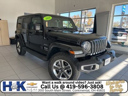 Used 2018 Jeep Wrangler Unlimited Sahara w/ Uconnect 4C Nav & Sound Group