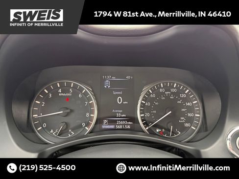 Certified 2024 INFINITI Q50 Sensory image 3