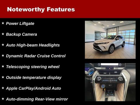 Used 2021 Toyota Venza XLE w/ Carpet Mat Package (TMS) AWD/4WD image 12