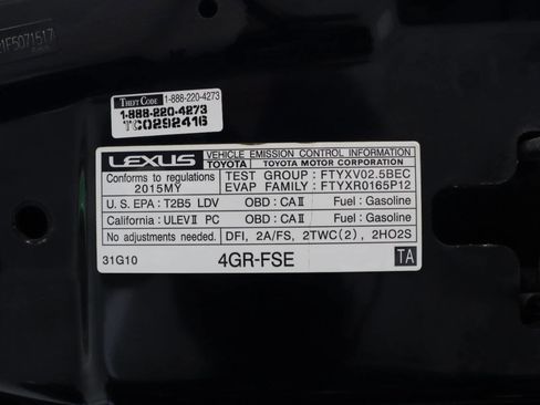 Used 2015 Lexus IS 250 w/ F-Sport Package image 13