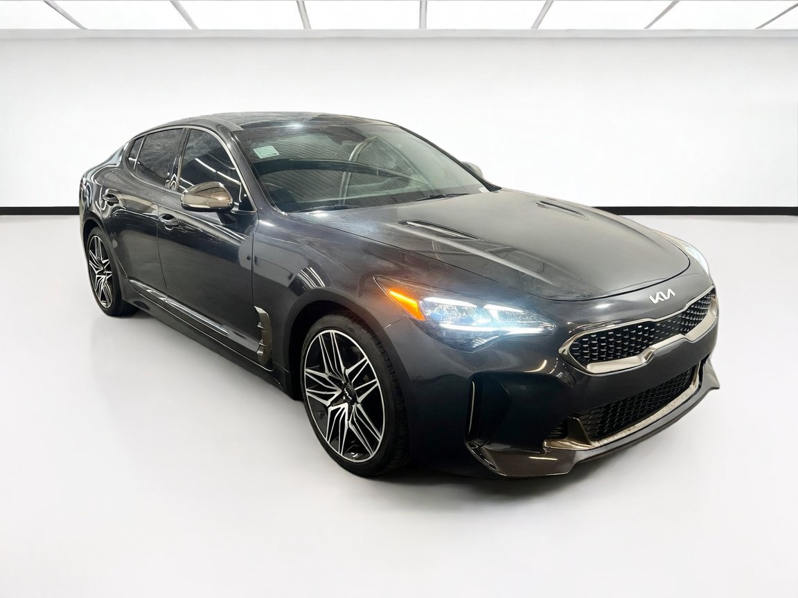 Used 2022 Kia Stinger GT1 w/ Red Interior Color Package RWD image 3